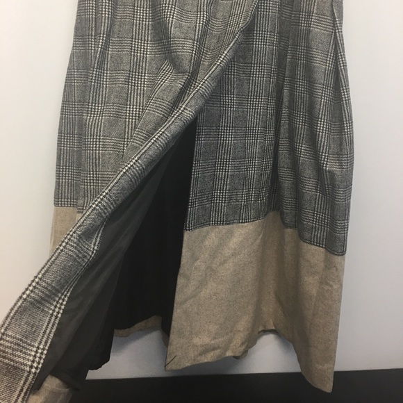 Topshop Unique Midi Skirt - UK Made, Wool Blend - Picture 4 of 8